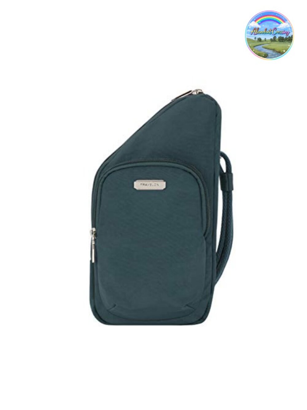 Anti-Theft Compact Crossbody Bag with RFID Blocking - Lightweight Nylon Travel